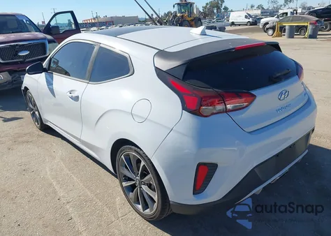 2020 Hyundai Veloster 2.0 Premium z USA, uszkodzony, nr VIN KMHTG6AF2LU028731